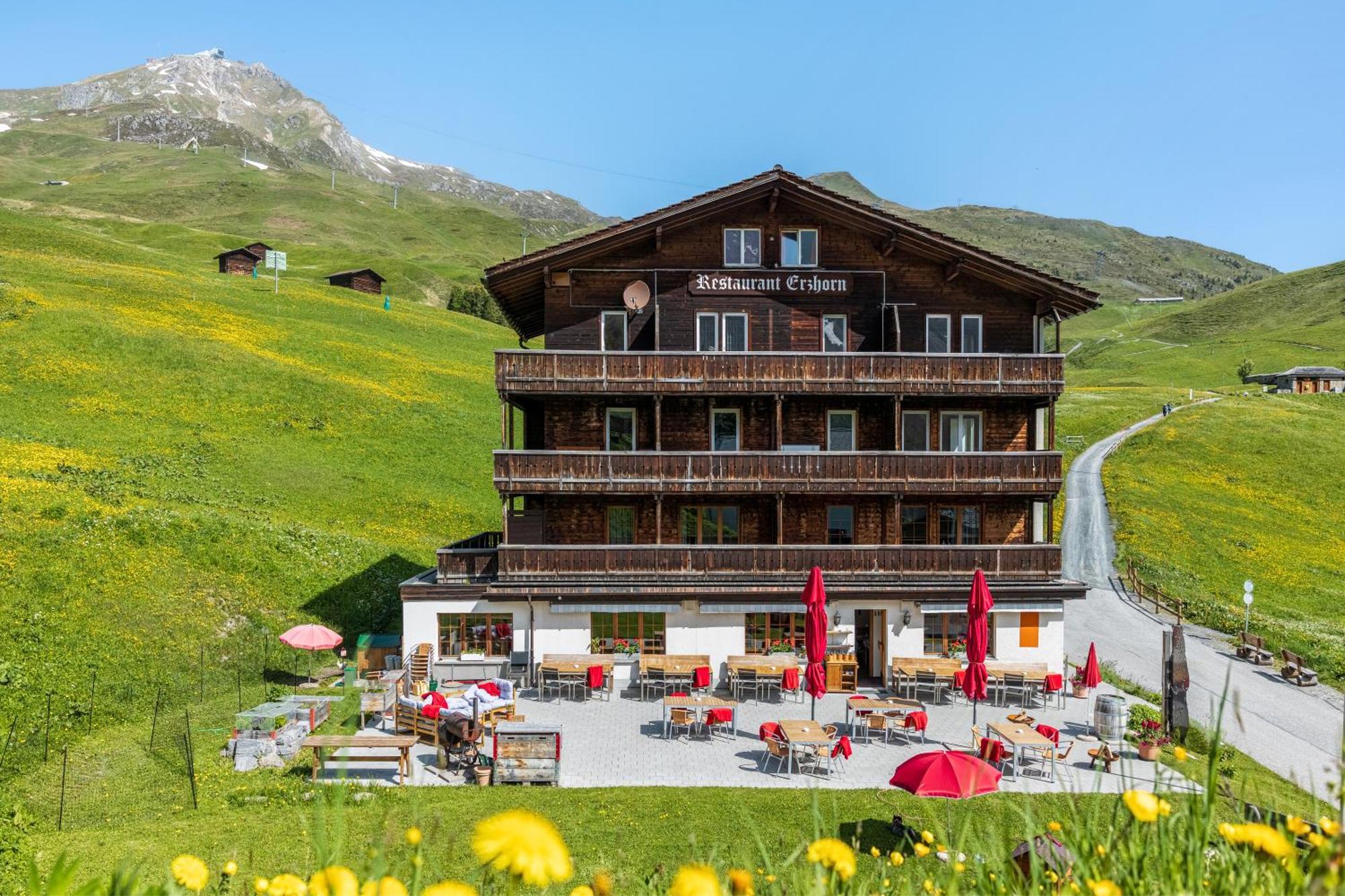 Erzhorn Hotel Arosa Exterior foto