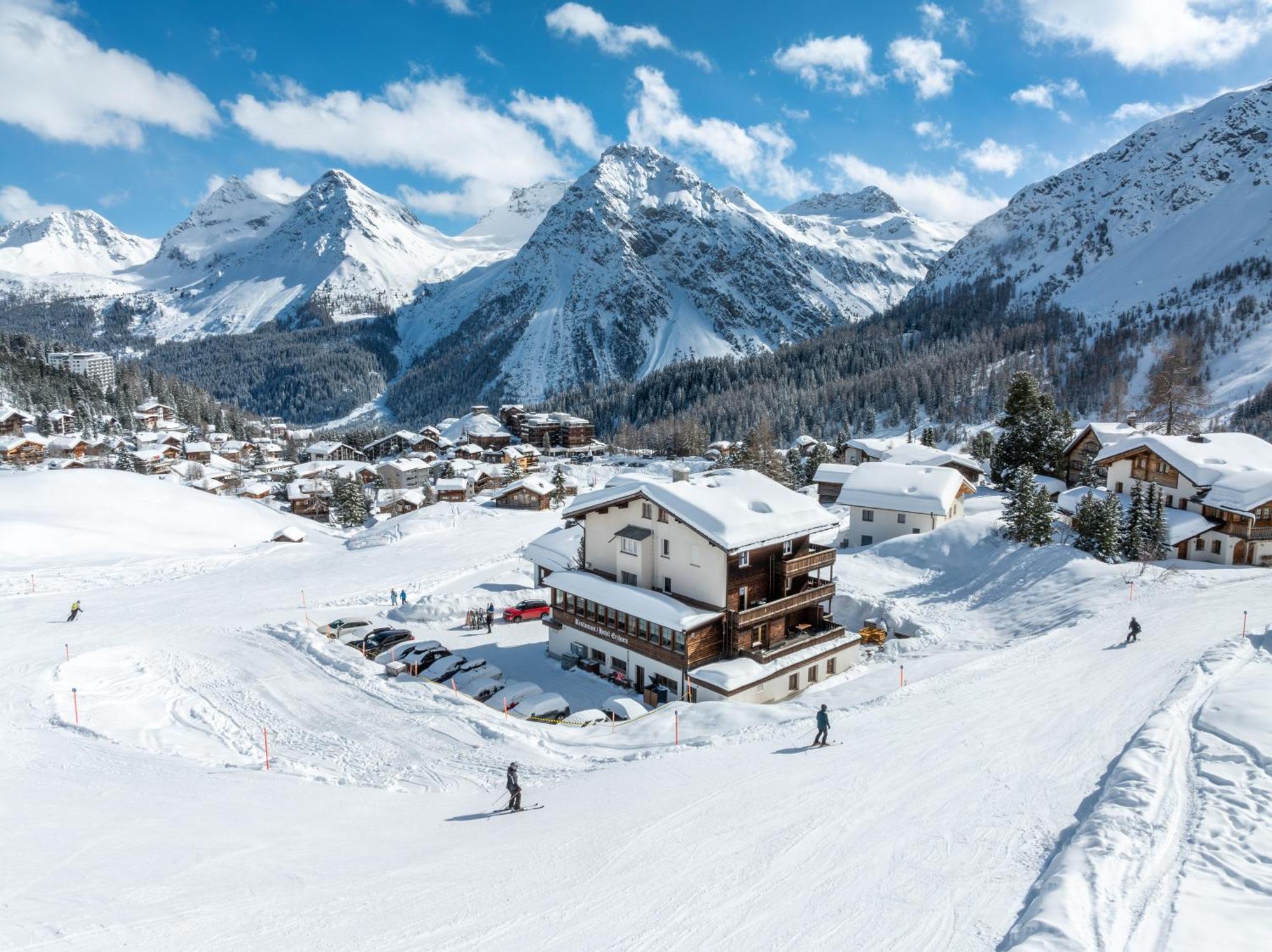 Erzhorn Hotel Arosa Exterior foto