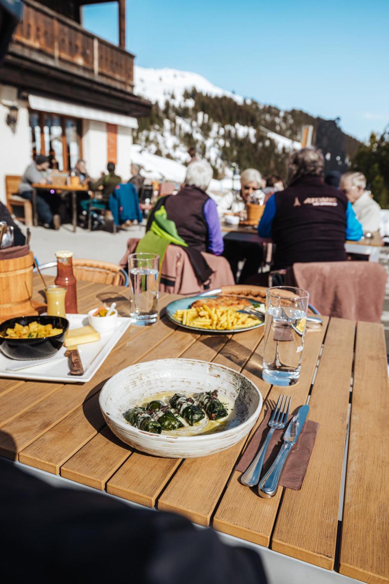 Erzhorn Hotel Arosa Exterior foto